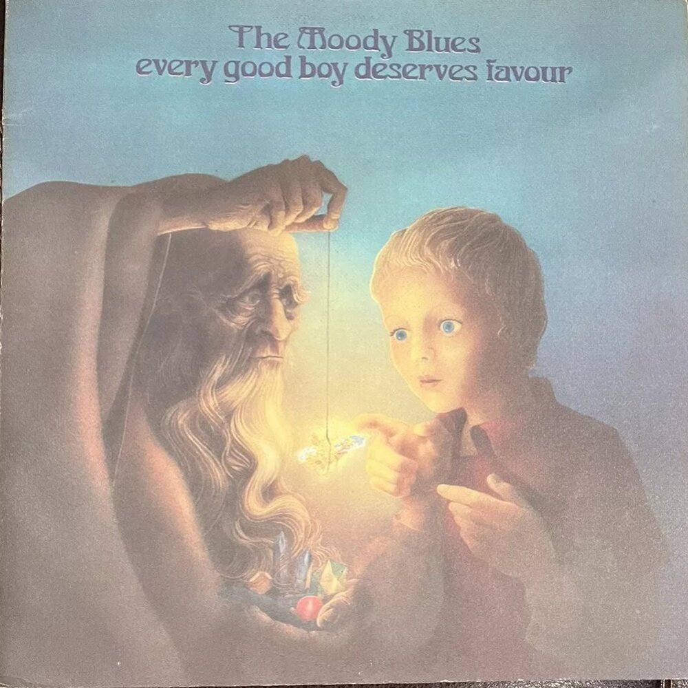 The Moody Blues every good boy deserves favour Gatefold LP Decca Threshold 1971